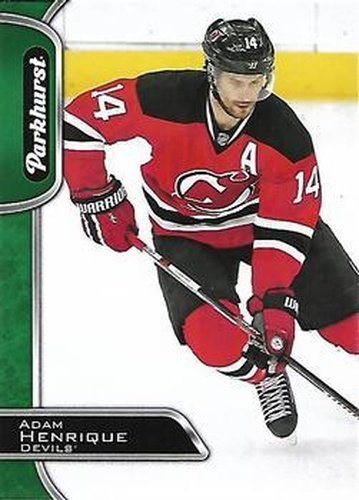 #189 Adam Henrique - New Jersey Devils - 2016-17 Parkhurst Hockey