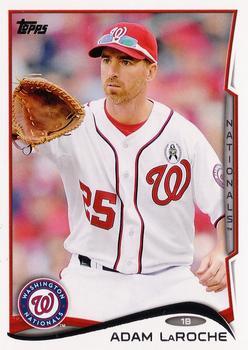 #189 Adam LaRoche - Washington Nationals - 2014 Topps Baseball