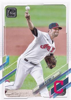 #189 Adam Plutko - Cleveland Indians - 2021 Topps Baseball