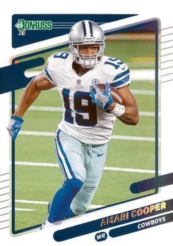 #189 Amari Cooper - Dallas Cowboys - 2021 Donruss Football