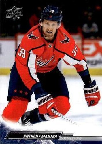 #189 Anthony Mantha - Washington Capitals - 2022-23 Upper Deck Hockey