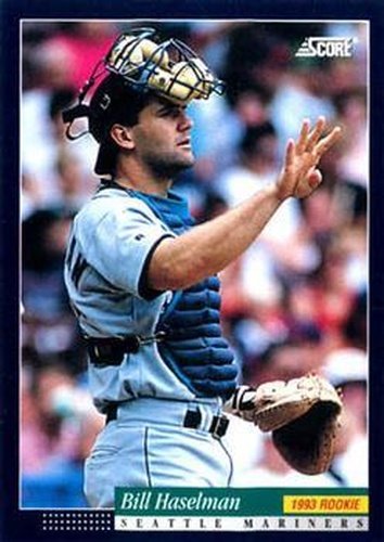 #189 Bill Haselman - Seattle Mariners -1994 Score Baseball