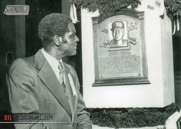 #189 Bob Gibson - St. Louis Cardinals - 2021 Stadium Club Baseball