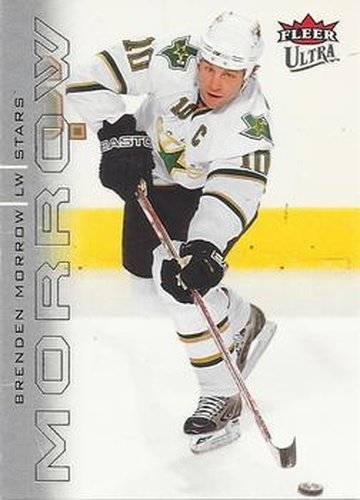 #189 Brenden Morrow - Dallas Stars - 2009-10 Ultra Hockey