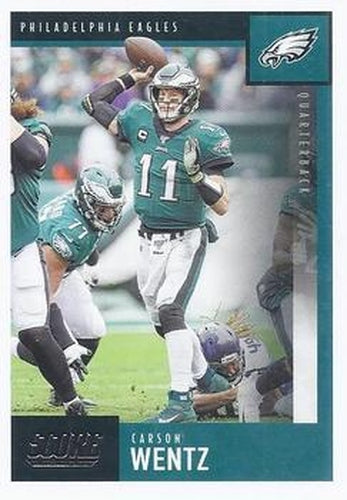 #189 Carson Wentz - Philadelphia Eagles - 2020 Score Football
