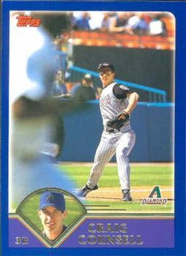 #189 Craig Counsell - Arizona Diamondbacks - 2003 Topps Baseball