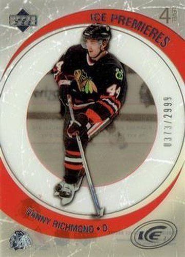 #189 Danny Richmond - Chicago Blackhawks - 2005-06 Upper Deck Ice Hockey