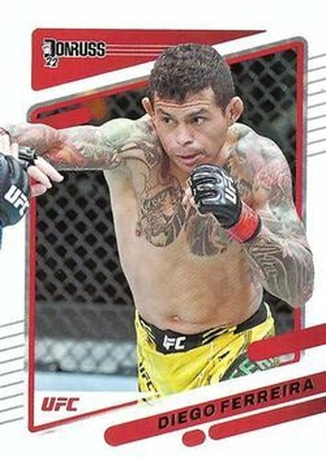 #189 Diego Ferreira - 2022 Donruss UFC MMA