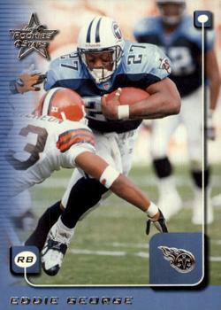 #189 Eddie George - Tennessee Titans - 1999 Leaf Rookies & Stars Football