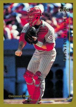 #189 Eddie Taubensee - Cincinnati Reds - 1999 Topps Baseball