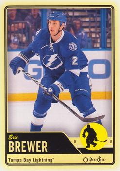 #189 Eric Brewer - Tampa Bay Lightning - 2012-13 O-Pee-Chee Hockey