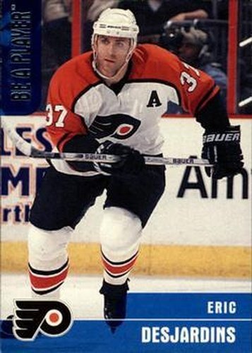 #189 Eric Desjardins - Philadelphia Flyers - 1999-00 Be a Player Memorabilia Hockey