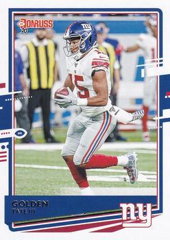 #189 Golden Tate III - New York Giants - 2020 Donruss Football