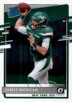 #189 James Morgan - New York Jets - 2020 Donruss Optic Football