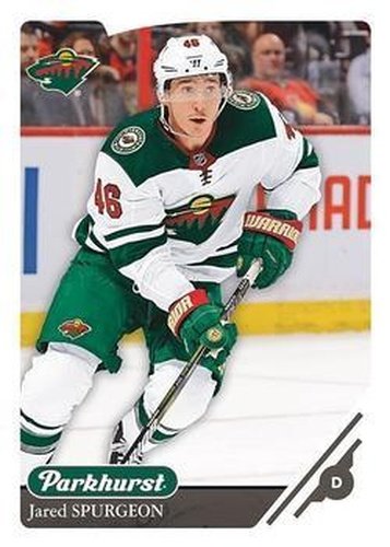 #189 Jared Spurgeon - Minnesota Wild - 2018-19 Parkhurst Hockey