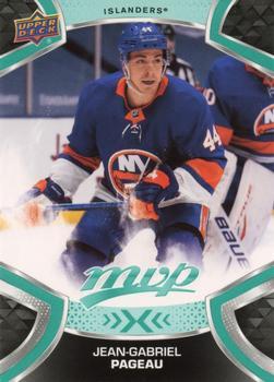 #189 Jean-Gabriel Pageau - New York Islanders - 2021-22 Upper Deck MVP Hockey