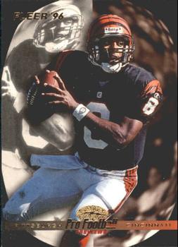 #189 Jeff Blake - Cincinnati Bengals - 1996 Fleer Football