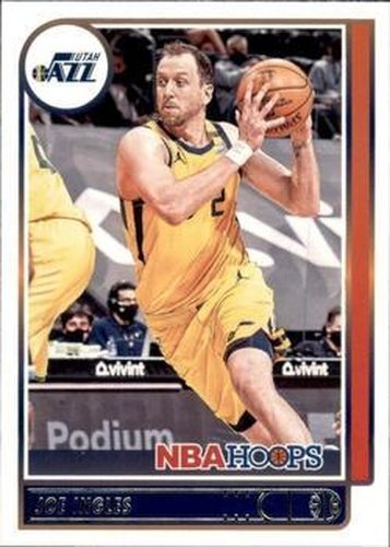 #189 Joe Ingles - Utah Jazz - 2021-22 Hoops Basketball