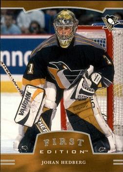 #189 Johan Hedberg - Pittsburgh Penguins - 2002-03 Be a Player First Edition Hockey
