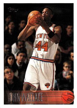 #189 John Wallace - New York Knicks - 1996-97 Topps Basketball