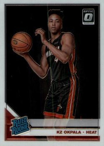 #189 KZ Okpala - Miami Heat - 2019-20 Donruss Optic Basketball