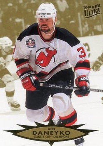 #189 Ken Daneyko - New Jersey Devils - 1995-96 Ultra Hockey