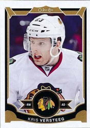 #189 Kris Versteeg - Chicago Blackhawks - 2015-16 O-Pee-Chee Hockey