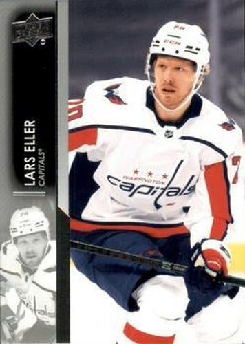 #189 Lars Eller - Washington Capitals - 2021-22 Upper Deck Hockey