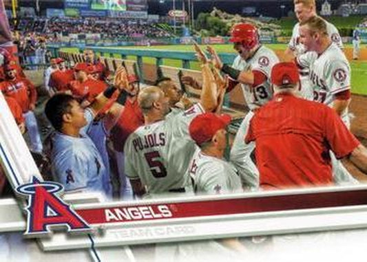 #189 Los Angeles Angels - Los Angeles Angels - 2017 Topps Baseball