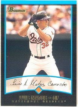 #189 Luis Matos - Baltimore Orioles - 2001 Bowman Baseball