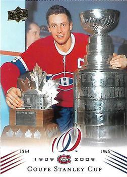 #189 Coupe Stanley Cup - Montreal Canadiens - 2008-09 Upper Deck Montreal Canadiens Centennial Hockey