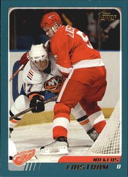 #189 Nicklas Lidstrom - Detroit Red Wings - 2003-04 Topps Hockey