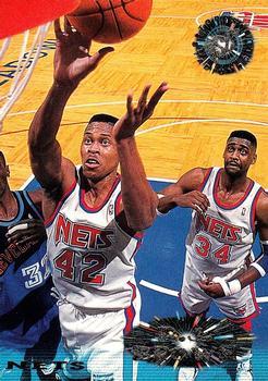 #189 P.J. Brown - New Jersey Nets - 1995-96 Stadium Club Basketball