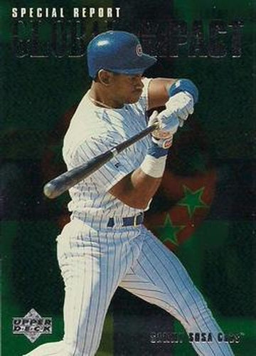 #189 Sammy Sosa - Chicago Cubs - 1997 Upper Deck Baseball