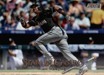 #189 Starlin Castro - Miami Marlins - 2019 Stadium Club Baseball