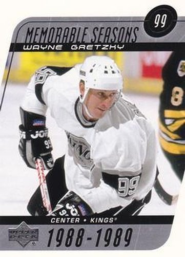 #189 Wayne Gretzky - Los Angeles Kings - 2002-03 Upper Deck Hockey