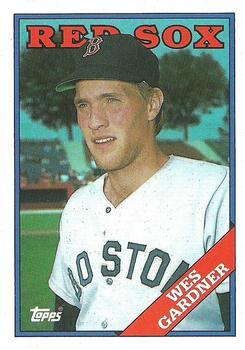 #189 Wes Gardner - Boston Red Sox - 1988 Topps Baseball