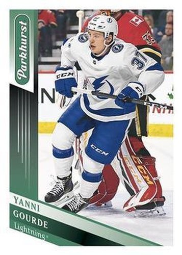 #189 Yanni Gourde - Tampa Bay Lightning - 2019-20 Parkhurst Hockey