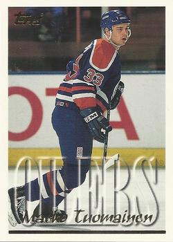 #189 Marko Tuomainen - Edmonton Oilers - 1995-96 Topps Hockey
