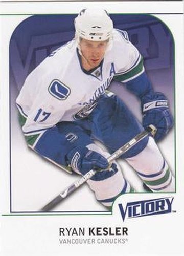 #189 Ryan Kesler - Vancouver Canucks - 2009-10 Upper Deck Victory Hockey
