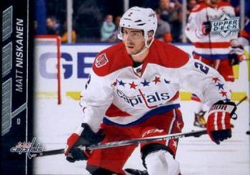 #189 Matt Niskanen - Washington Capitals - 2015-16 Upper Deck Hockey