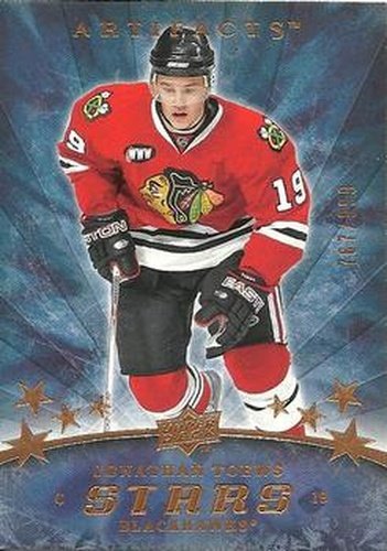 #189 Jonathan Toews - Chicago Blackhawks - 2008-09 Upper Deck Artifacts Hockey