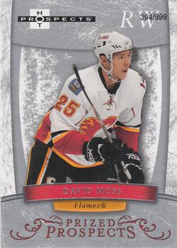 #189 David Moss - Calgary Flames - 2007-08 Fleer Hot Prospects Hockey