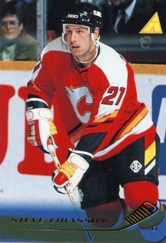 #189 Steve Chiasson - Calgary Flames - 1995-96 Pinnacle Hockey