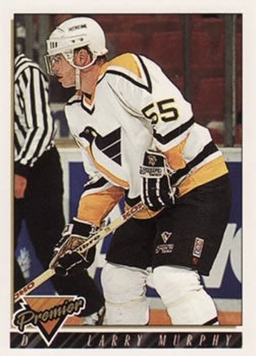 #189 Larry Murphy - Pittsburgh Penguins - 1993-94 Topps Premier Hockey