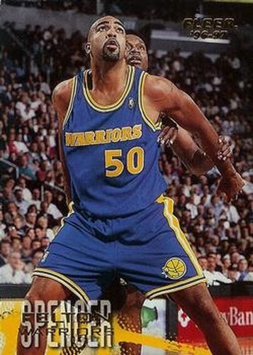#189 Felton Spencer - Golden State Warriors - 1996-97 Fleer Basketball