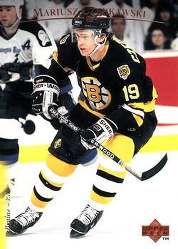 #189 Mariusz Czerkawski - Boston Bruins - 1995-96 Upper Deck Hockey