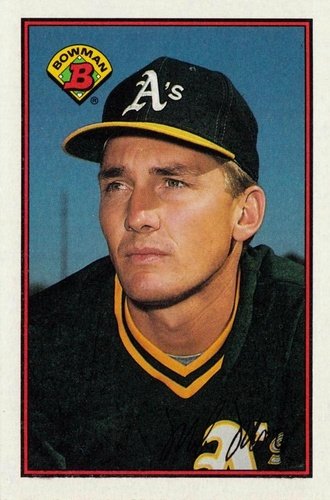 #189 Mike Moore - Oakland Athletics - 1989 Bowman Baseball