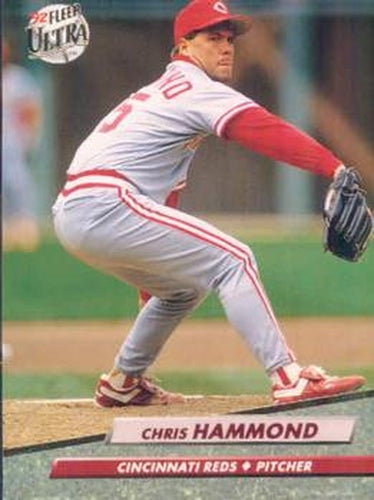 #189 Chris Hammond - Cincinnati Reds - 1992 Ultra Baseball