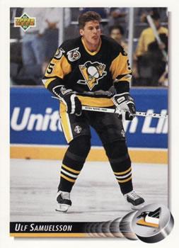 #189 Ulf Samuelsson - Pittsburgh Penguins - 1992-93 Upper Deck Hockey